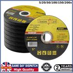 200PCS 125 mm ULTRA THIN 1mm METAL CUTTING BLADE DISC FOR STEEL STAINLESS ANGLE
