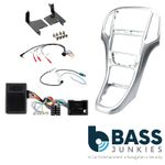 Vauxhall Astra J Car Stereo Double Din Fascia & Steering Wheel Interface CTKVX05