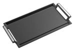 CATA GRILL2 Synergy Cast Iron Health Griddle For Induction Hobs Griddle, black