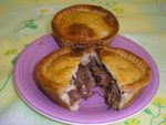 Home made  ( INDIVIDUAL) CHUNKY STEAK PIES x 6-  Excellent quality