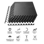 Heavy Duty 60cm Interlocking EVA Soft Foam Gym Flooring Mat Yoga Floor Mat
