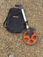 Rotosure Roto Sure Metric Measuring Wheel with bag used untested