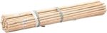 25 Wooden Broom Handles – 120cm x 2.35cm Replacement Mop Brush & Shovel Handle S