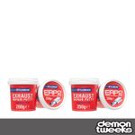 2 x Hylomar Exhaust Repair Putty, 250g Tub (Repairs Small Holes & Cracks)