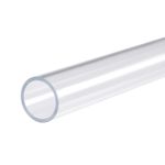 1Pcs Acrylic Pipe Rigid Round Tube Clear 21mm ID 25mm OD 1000mm