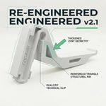 Eurocell CRS8207 Re-Engineered Conservatory Gutter Bracket Clip Strong Durable