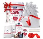 Niimo I Love You' Couples Hand Casting Kit - Fun & Skin-Safe Hand Moulding Kit
