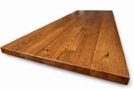 Solid Oak Worktop Rustic 100% Wood Old Bassano Oiled Square Edge Custom Size