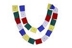 Tibetan Buddhist Fluttering Prayer Flags (Lungta) Mantras- (LUNGTA-25FLAGS-2)