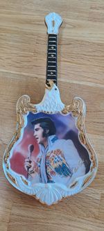 Elvis Presley 7th Issue Entertainer Of The Century 1971 The Vision Guitar Plate