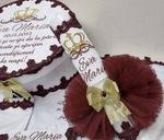 Christening Set, Baptism, Personalised Candle - Trusou De Botez - Lumanare Botez