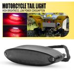 28 LED UNIVERSAL REAR TAIL LIGHT BRAKE LICENSE PLATE LAMP MOTORCYCLE MOTORBIKE