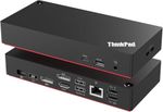 Lenovo ThinkPad USB-C Dock 40AY 90W PSU HDMI DP 4K Triple Display Dock