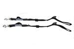 Side Reins Windsor Elasticated | Training Aid | Lunging Aid | for Horses | Black