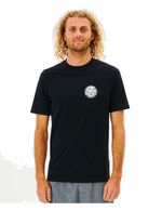 Rip Curl Icons Of Surf UPF Short Sleeve Surf Tee Black men