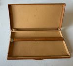 Orlik of Bond Street London vintage Cigarette case tan Leather great condition 