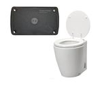 Boat Toilet "Laguna" Electric Toilet 12Volt Caravan Boat & Yacht Onboard Toilet