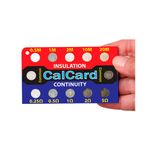 CalCard Resistance Calibration Checkbox - Insulation/Continuity - New In Stock!