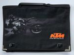 GOOD USED CONDITION GENUINE KTM MX ENDURO A4 DOCUMENT FOLDER/SCHOOL CARRY CASE