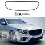 FOR MERCEDES E CLASS W213 SPORT AMG LINE FRONT GRILLE SURROUND GLOSS BLACK