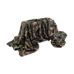 Mil-Tec Laser Cut Camo Hide Net Woodland Camo 1.5m x 3m Hunting Shooting Airsoft