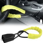 Seat Belt Lock Steering Wheel Lock Car Security Anti-Theft Device Lock