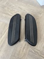 OEM 2009-2022 Harley Davidson Touring Street Glide Black Streamliner Floorboards