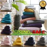 Luxury Egyptian Cotton Towel Waffle Design Hand Bath Sheet Towels 600 GSM 2 Pack