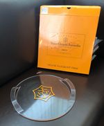 VEUVE CLICQUOT CHAMPAGNE NEW STYLE TRAY BRAND NEW IN BOX 35 CMS 