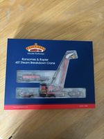 Bachmann 38-803 OO Gauge Ransomes And Rapier 45T Steam Crane BR Signal Red BNIB