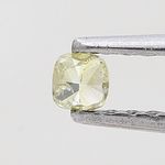 Yellow Oval Brilliantcut Diamond Natural Loose Diamond 0.14tcw