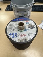 100x Pro Bosch Stainless Steel and Metal 115x1x22 23mm Discs for Angle Grinders