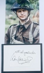 Ian Lavender English Actor,  1946 - 2024 , Original 10 x 8 Signature Piece