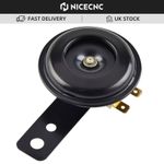 Complete Motorcycle Horn 3A DC 6V 105DB Trumpet Ling & Bracket Kit Loudspeaker