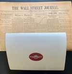 Wall Street Journal Original Newspaper . Birthday Business Gift  1924 to 1964