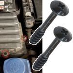 2X For Vw Audi Seat Skoda Black Air Filter Cleaner Box Lid Retaining Screw