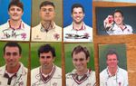 Somerset CCC collection of 16 hand signed 6x4 inch photographs