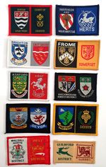 10 x Mixed Regions Boy Scouts District Double Badges Patches. Joblot 22