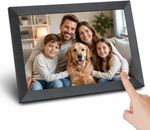 10.1 Inch WiFi Digital Photo Frame with 32GB Storage, HD IPS Touch Screen Smart