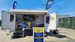 Hand Rolled Ice Cream & Waffle Trailer For Sale