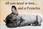French Bulldog Pet Dog funny Fridge Magnet New Frenchie Birthday Gift for friend