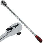 Neilsen Extra Long Reach Socket Ratchet Quick Release 72 Teeth 609mm 1/2" Handle