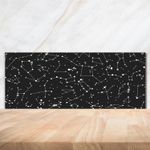 Kitchen Glass Splashback 125x50 Constellation