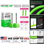 CYCLAMI TPU Inner Tube 700C Road Bike Ultralight 38g 45mm/60mm French Valve