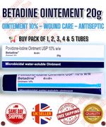 Betadine Antiseptic Ointment Povidone Iodine Burns Cuts Wound Dressing UK Seller