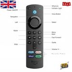 AMAZON FIRE STICK TV REPLACEMENT REMOTE CONTROL ALEXA VOICE PRIME 4K LITE Max