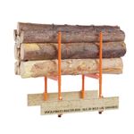 Forest Master BLS-2H Log Sawhorse | Chainsaw Cutting Stand for Log Cutting