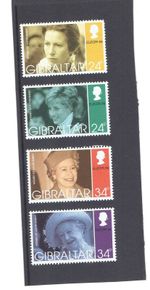 Gibraltar 1996. Famous Women. Set of 4, SG767-770 UnMounted Mint