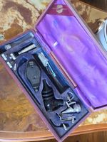 Vintage Keeler Standard Ophthalmoscope Diagnostic Set Coldlite Lens Medical Case
