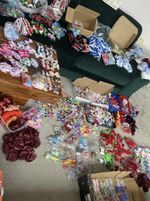 Massive Job Lot Hair Clip Bow Ribbon Business Stock For Sale New items & Website